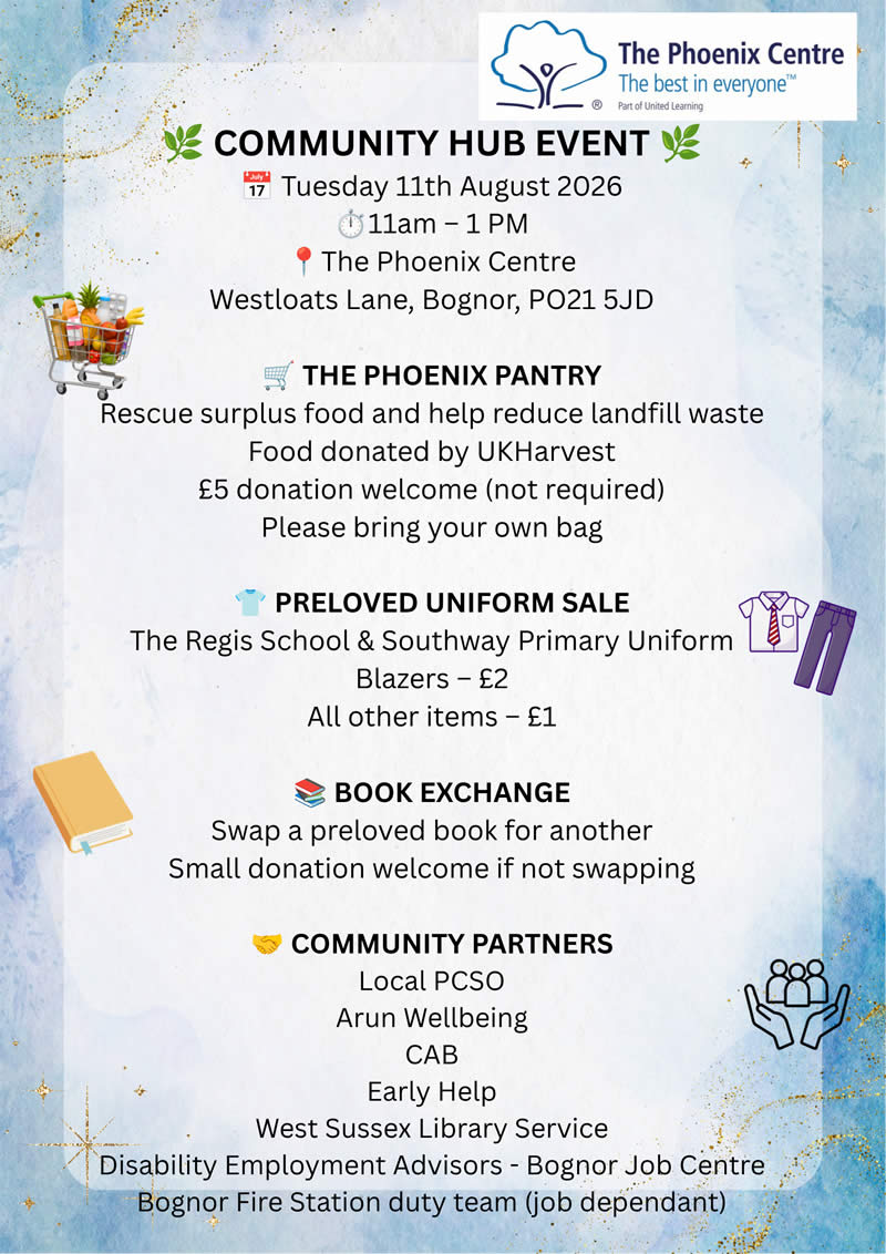 Community Hub Event - 11th August